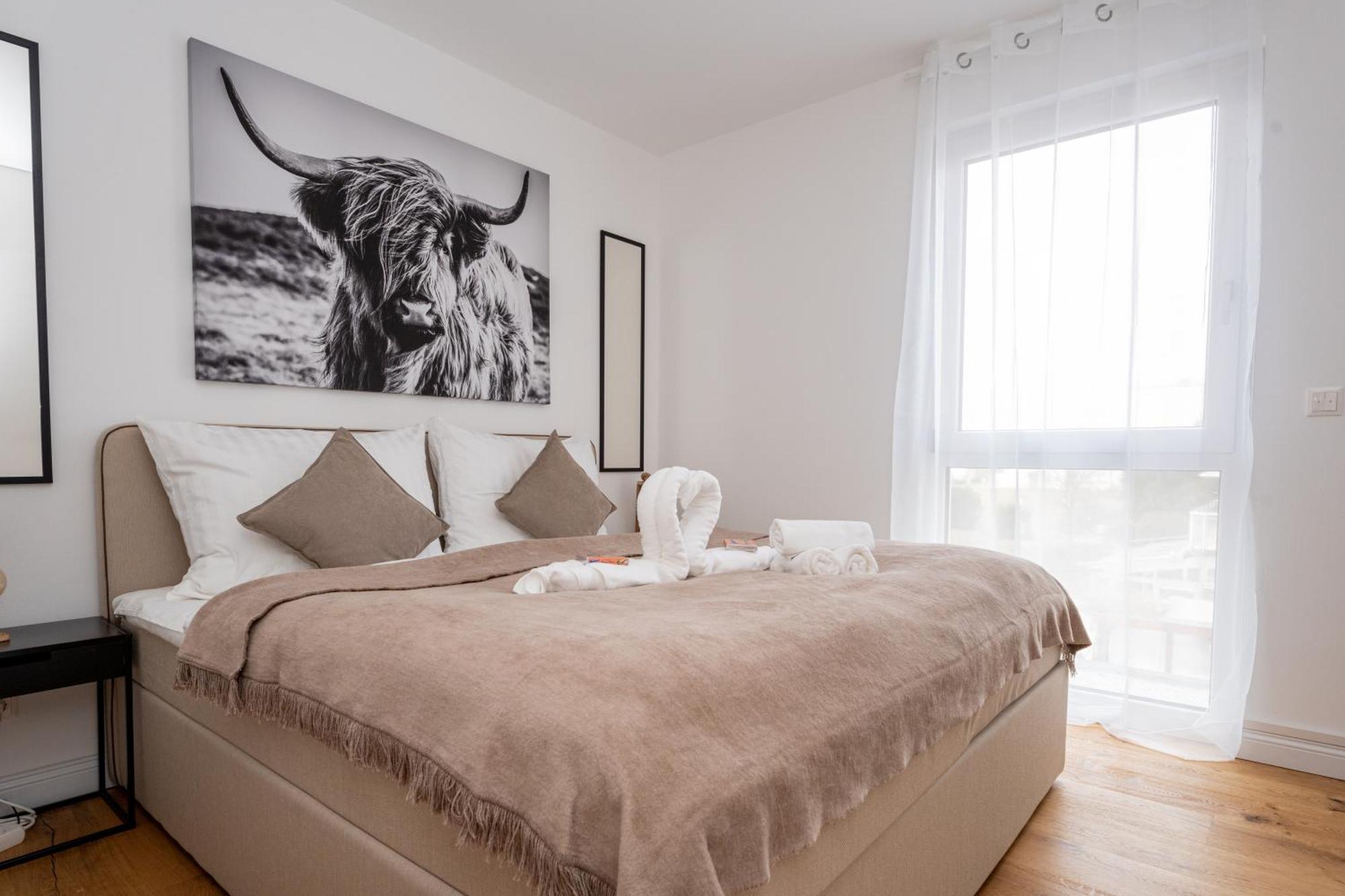 Noblenest: Terrasse - Netflix - Kaffee Apartmán