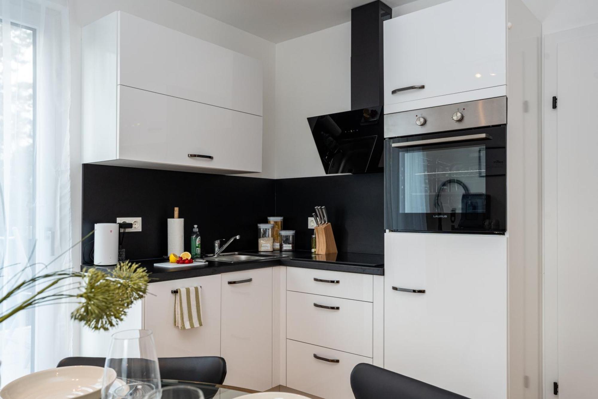 Apartmán Noblenest: Terrasse - Netflix - Kaffee
