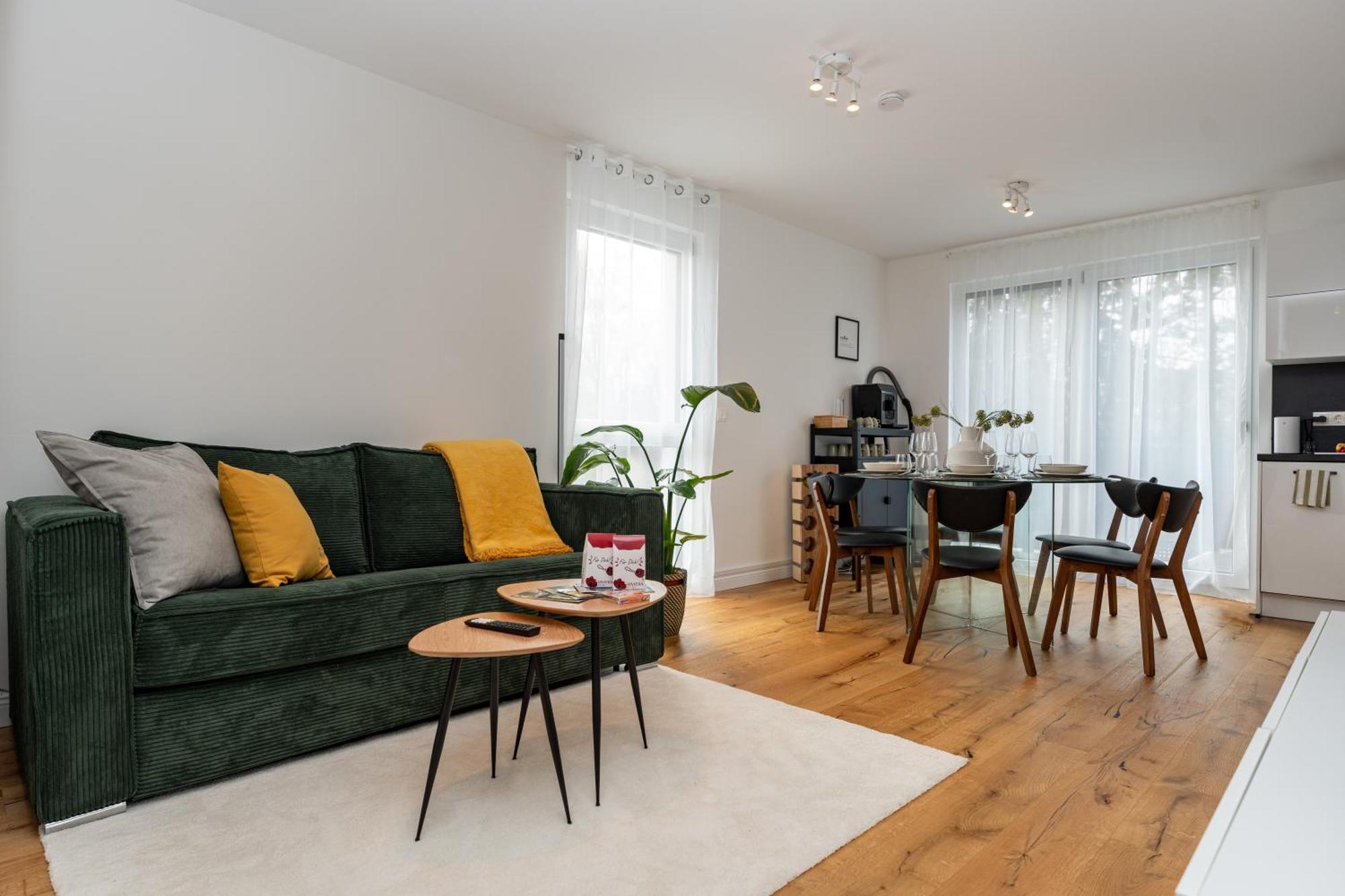 Noblenest: Terrasse - Netflix - Kaffee Apartmán Vídeň